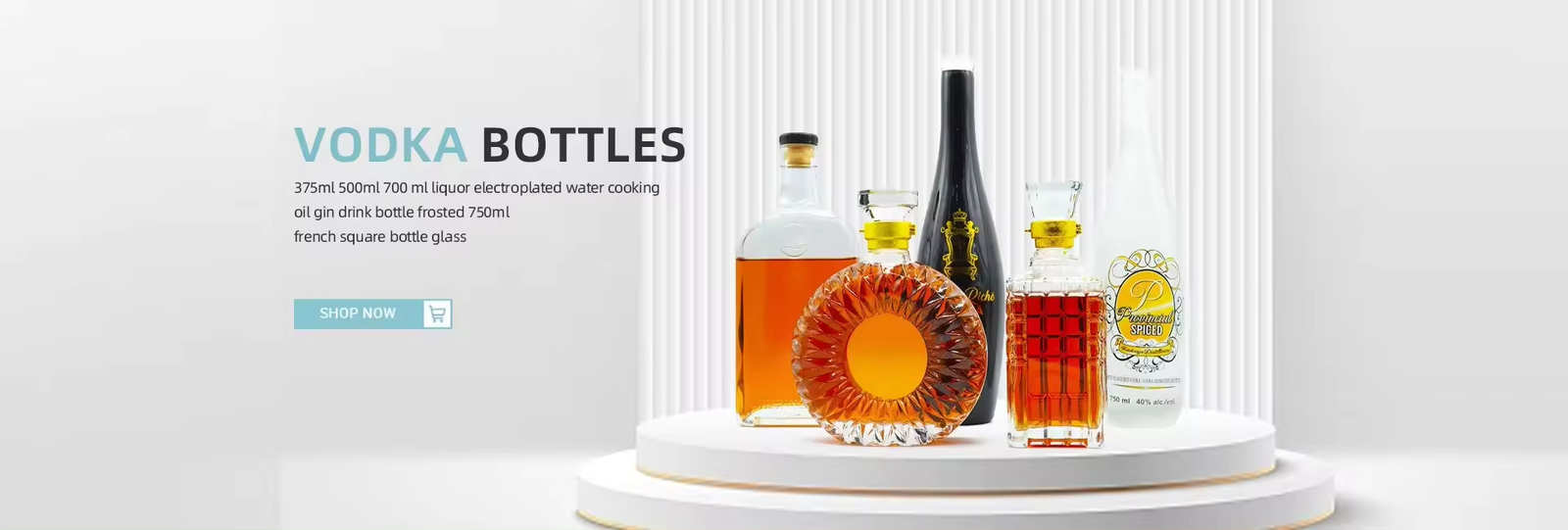 Glasflaschen für Whisky