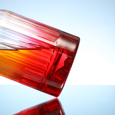 Super Flint Glas Basismaterial Whisky Flasche 350 ml 500 ml 700 ml 750 ml mit Korkkappe