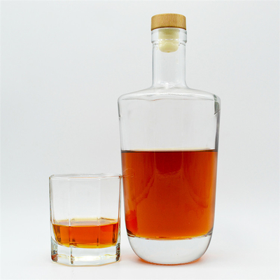 500 ml 750 ml Glasflasche für Whisky Brandy Tequila Gin Wodka