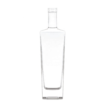375 ml 500 ml 750 ml 1000 ml Glasflaschen für Wodka mit Korken-Schraubkappe