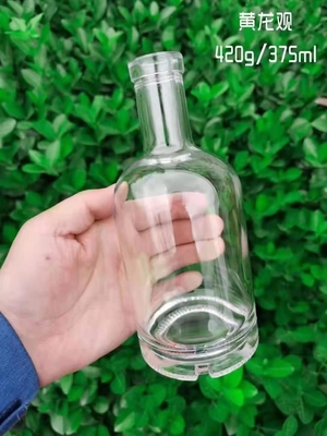 Custom Design 75cl Whisky Flasche 0,75l Extra Flint Cork Wodka Flasche mit kostenloser Probe