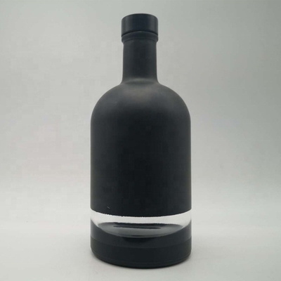 Custom Design 75cl Whisky Flasche 0,75l Extra Flint Cork Wodka Flasche mit kostenloser Probe