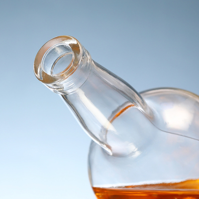 Decal Deep Process Super Flint Glas 750ml Glas Brandy und Gin Flasche aus Design