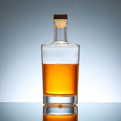 375 ml 500 ml 750 ml 1000 ml Glas Korken Top Schraube GPI Top Cap Runde Whisky Wodka Brandy Spirituosen Flaschen