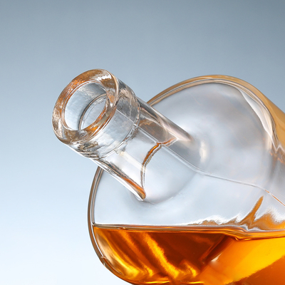 375 ml 500 ml 750 ml 1000 ml Glas Korken Top Schraube GPI Top Cap Runde Whisky Wodka Brandy Spirituosen Flaschen
