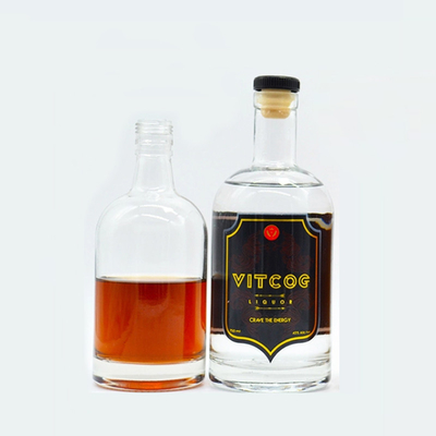 375 ml 500 ml 700 ml 750 ml Glas Flaschen in verschiedenen Größen für Wodka Whisky Rum Gin