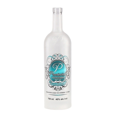 700 ml 750 ml Getränke Rum Wodka Glasflasche mit Super Flint Kragen Material