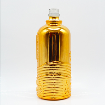 Sehr OEM / ODM angepasste 1000 ml klare Glasflaschen für Brandy Whisky Liquor Verpackung