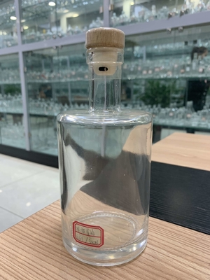 Super Flint Glas 70cl 1Liter Breitkopf Glasflasche für Spirituosen Likör durchsichtig leer