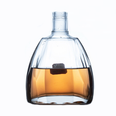 Glas aus Hochstein 700 ml 750 ml Rum Wodka Whiskey Tequila Glasflasche mit Kork
