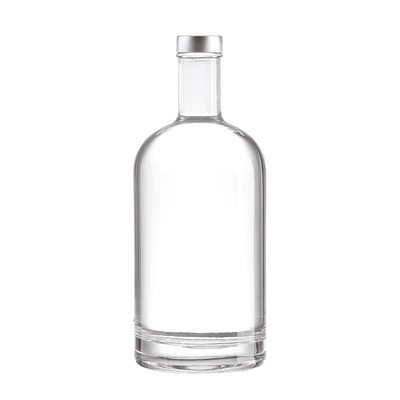Super Flint Glas Material Dunkle Quadrat Flaschen für OEM/ODM 200ml 500ml 750ml 1L