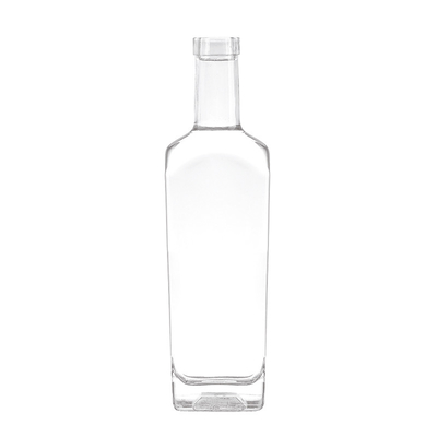 Super Flint Glas Material Dunkle Quadrat Flaschen für OEM/ODM 200ml 500ml 750ml 1L