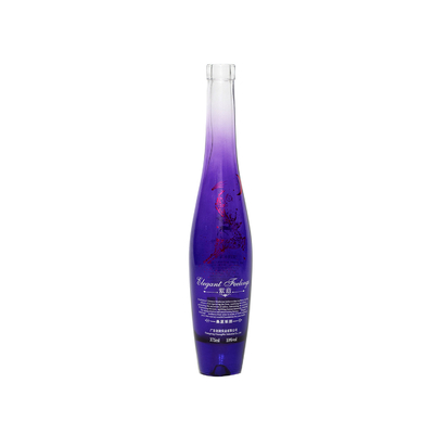 500 ml 750 ml Quadratfrostige leere alkoholische Getränke Tequila Whiskey Gin Dekorative Glasflaschen