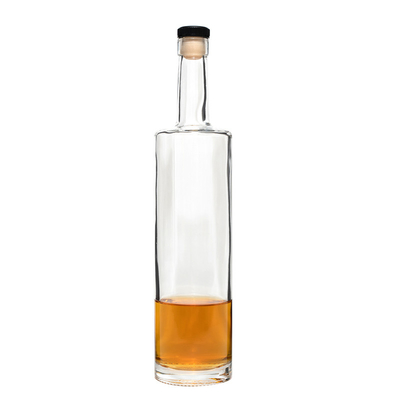 500 ml 750 ml Quadratfrostige leere alkoholische Getränke Tequila Whiskey Gin Dekorative Glasflaschen