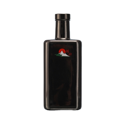 Super Flint Glas 750 ml Gin Glas Weinflaschen mit Korkdichtung