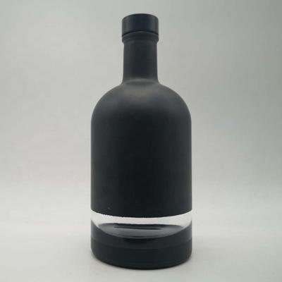 Super Flint Glass 500ml 700ml 750ml Rum Wodka Whisky Likör Gin Flasche mit Glaskork