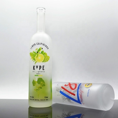 700 ml 200 ml 500 ml 1 Liter Glaskappe Wodka Brandy Flaschen zur Aufbewahrung von klarem Champagner