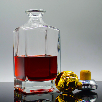500 ml 700 ml 75 cl Super Flint Whisky Glasflasche mit kristallweißem Material bei CIF