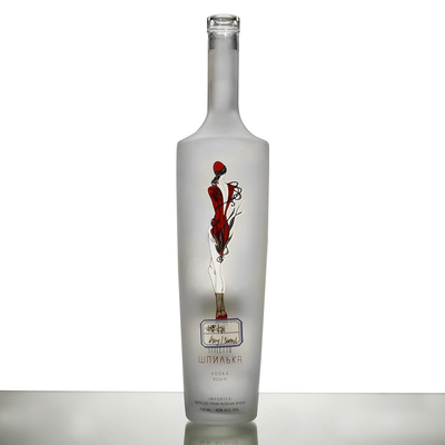 750 ml Glasflasche Whisky-Wodka-Flasche 700 ml 500 ml Weinglas-Glasfriere für Getränke