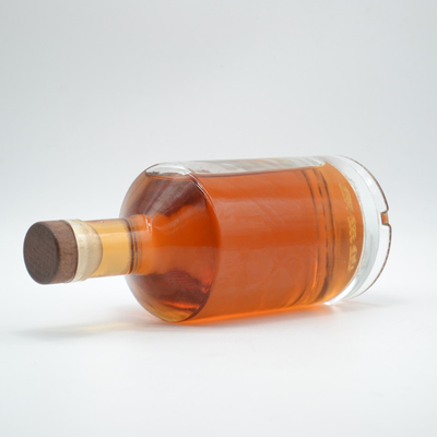 Super Rundes Super Flint Leeres Korkkappen 750 ml Alkohol Glas Wodka Flasche
