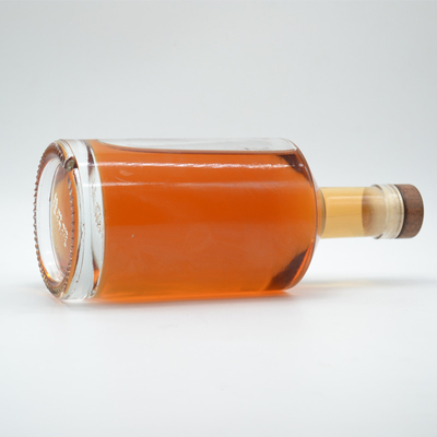 Super Rundes Super Flint Leeres Korkkappen 750 ml Alkohol Glas Wodka Flasche
