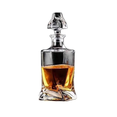 Verkauf von 750 ml Clear Spirit Glas Wodka Flasche leere Diamant-förmige Gin Flaschen