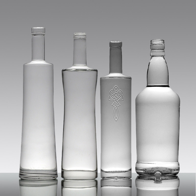 Glasflasche mit hohem Borosilikatgehalt für Kaffee und Getränke 750 ml/700 ml Leere Flasche für Spirituosen