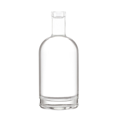 Super Flint Glas 750 ml Flasche für Getränke 500 ml Brandy Spirituous Liquor und 375 ml Wodka