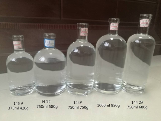 Leerer Whisky Alkohol Spirituosen Wein Gin Glas Wodka Flasche 500ml 700ml 750ml mit CIF Bedingungen