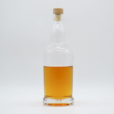 OEM Willkommen 700ml leere Glasflasche für maßgeschneiderte Weinverpackungen