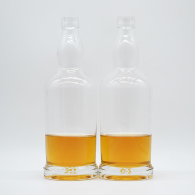 OEM Willkommen 700ml leere Glasflasche für maßgeschneiderte Weinverpackungen