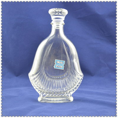 Industrielles Super-Flint-Glasmaterial 500 ml XO-Flasche für Getränke Alkohol Wein Whisky