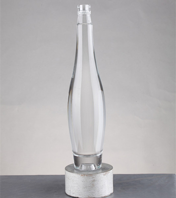 Industriegetränke 250 ml 500 ml 750 ml Flach Whisky Flasche Glas mit Schraubkappe