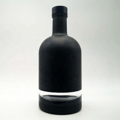 Super-Flint-Glasflasche für Brandy mit hochtransparenter Korkdichtung