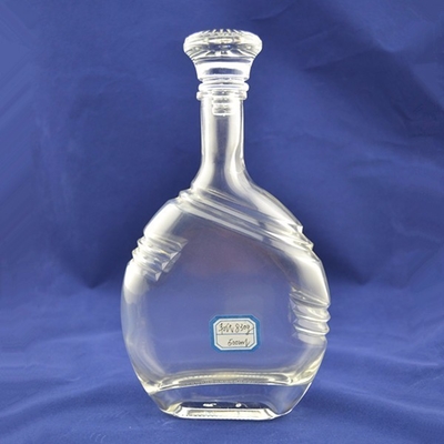 Tequila-Flasche mit klarem Glasmaterial und schneller Lieferzeit 20-30 Tage