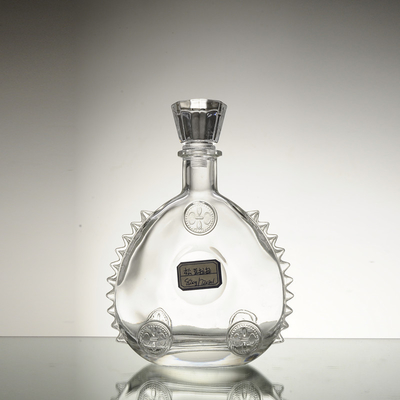 500 ml 700 ml Glasflasche für schicke Spirituosen Kork Versiegelung Typ Super Flint Glasmaterial