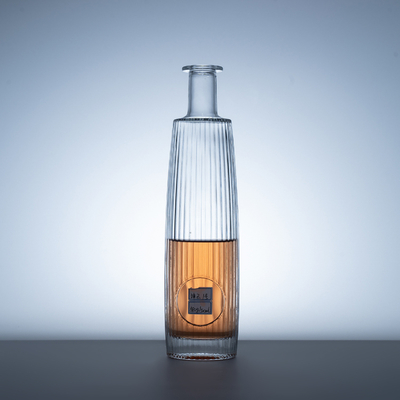 Körpermaterial Super Flint Glas Brandy XO Mini Champagnerflaschen mit Ahornblatt