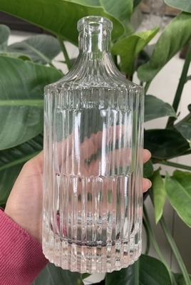 Maßgeschneiderte Form Super Flint Glaskragen 250 ml heiße Soße 500 ml Wodka 700 ml Glas Flaschen