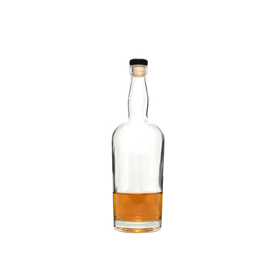 Super Flint angepasste Farbige Elektroplattierte Blauglas Tequila Wodka Likörflasche 1L