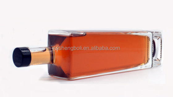 Custom Design Klarglasflasche für Olivenöl 750 ml 500 ml Wodka Likör Gin Recycling