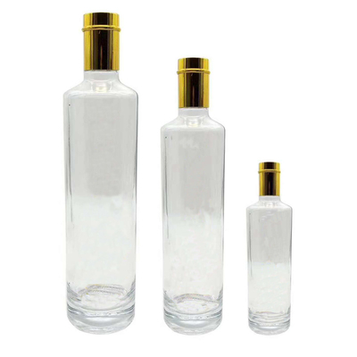 Super Flint Glass High Class 200ml 350ml 500ml 750ml 1l Rum Wodka Brandy Flasche