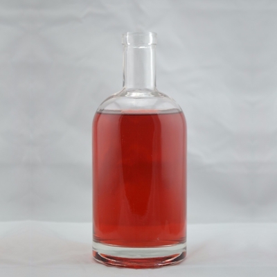 750 ml Quadrat Brandy XO Flint Liquor 250 ml Flasche Frosted Rum 375 ml Champagner Glasflasche Zylinder Kork