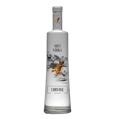 375 ml 500 ml 700 ml Getränke VODKA Elektroplattierte Glasflasche für Kochöl Gin Drink