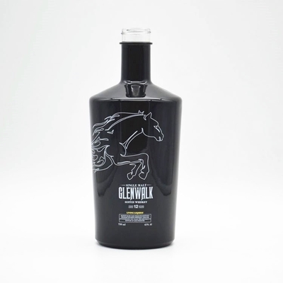 Super Flint Glas Basis Material Flasche Maßgeschneiderte leere Whisky Wein Glasflasche 500/750ml