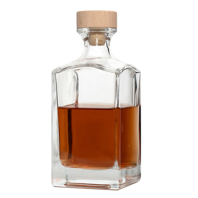 700 ml 1L Flasche Alkohol Whisky Alkohol Verpackung Flasche für Mineralwasser Verpackung