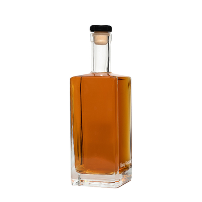 Klassische 700 ml Whiskyflasche mit Glasverschluss Körpermaterial Super Flint Glasmaterial