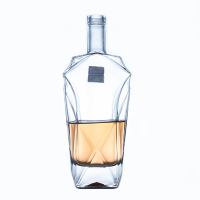 375 ml 500 ml 700 ml 750 ml 1000 ml Glaslikor Whisky Wodka Spirituosenflasche mit Guala Kappe