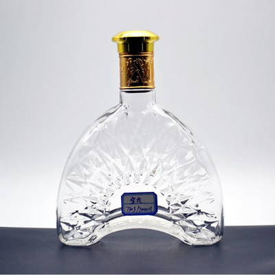 50cl 700ml 1 Liter leere Glasflaschen für Alkohol Rum Whisky Wodka Champagner und Brandy