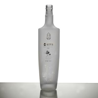 Individuelle leere Glasflasche für Alkohol Whiskey Vodka Spirit 700ml 750ml 500ml 1000ml