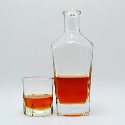 500 ml 700 ml 750 ml Vollautomatische Whisky Rum Brandy Getränke Glas Flaschen mit Alkohol für Wein